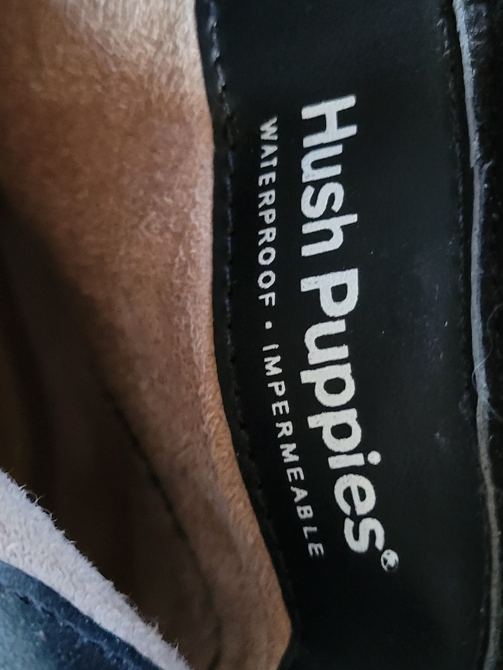 Hush Puppies Black Wedge Ankle Boots with Buckle - Picture 9 of 10